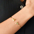 Esclava Tiffany enchapada en oro
