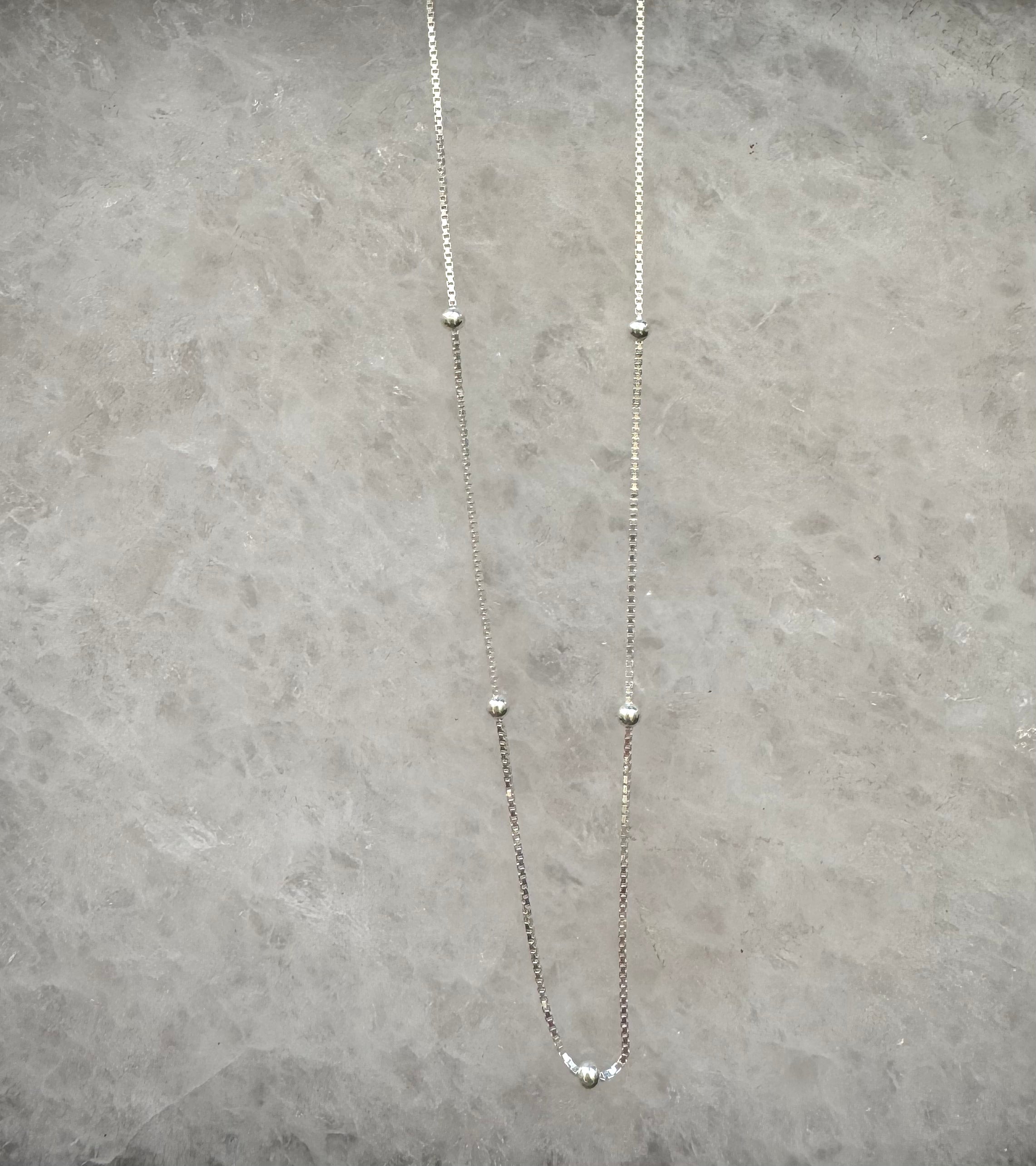 Cadena de plata Macarena