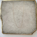 Cadena de oro Blanca