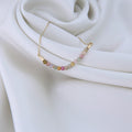 Pulsera de oro con piedras