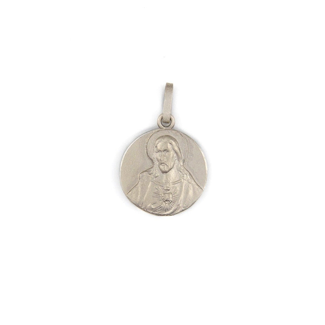 Sagrado Corazón de plata